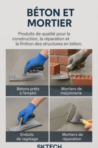 beton et mortier